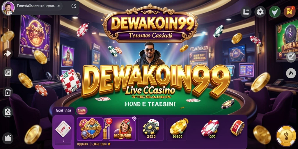 Screenshot gameplay Live Casino yang menampilkan dealer interaktif dan suasana seru.