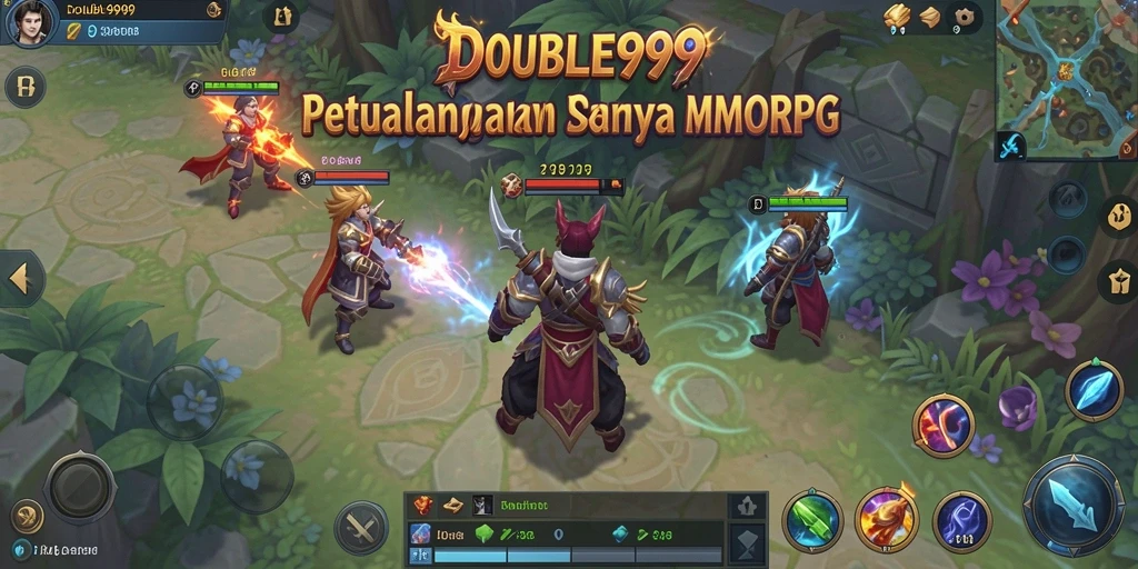 Gameplay menarik dari DOUBLE999 menunjukkan aksi seru di dunia fantasi.