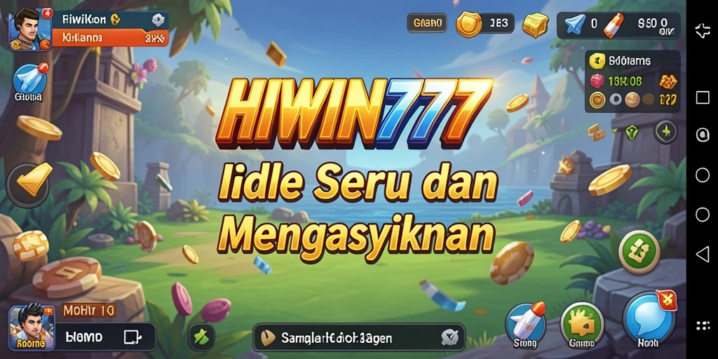 Tampilan gameplay HIWIN777 yang menarik dan penuh warna.