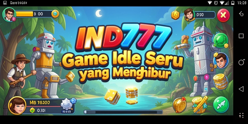 Tampilan screenshot IND777 yang menunjukkan gameplay Idle yang menarik.