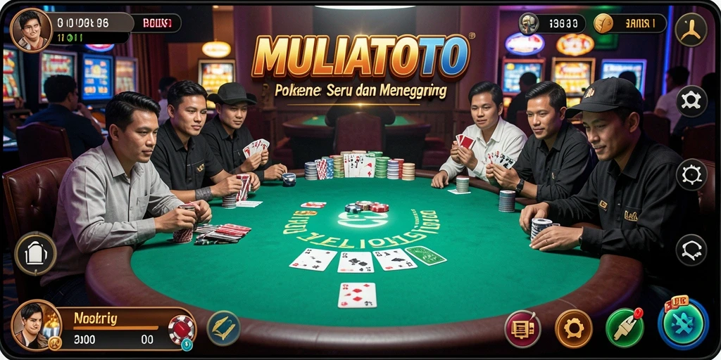 Tampilan gameplay <strong>MULIATOTO</strong> yang mendebarkan dan seru.