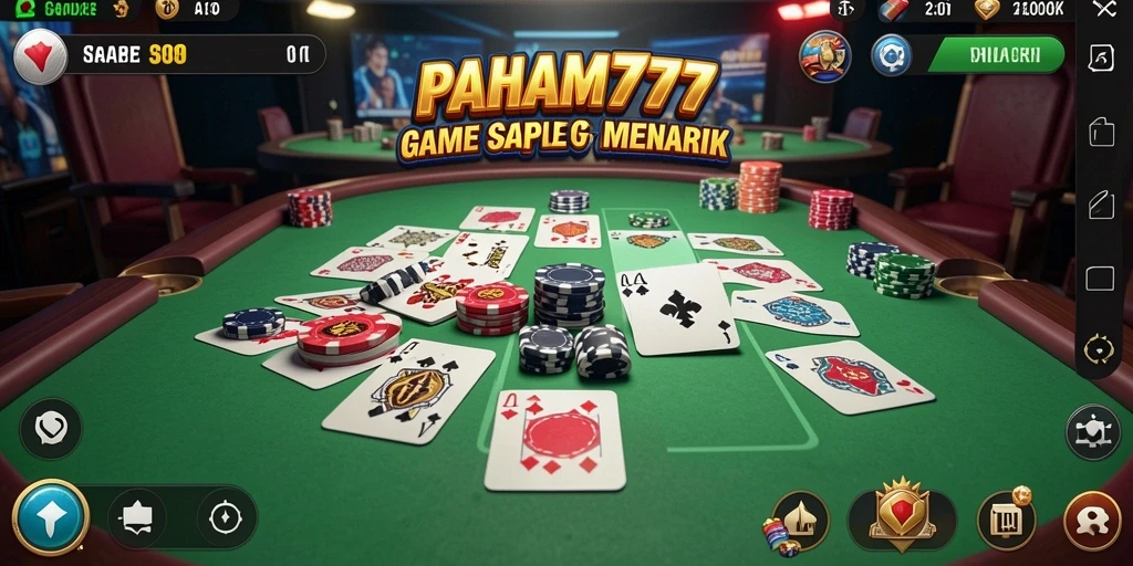 Gameplay seru dan interaktif dalam permainan Gaple.