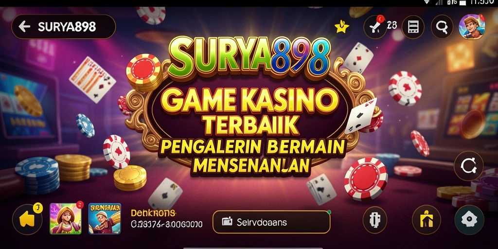 Gameplay seru SURYA898 dalam dunia Kasino digital.