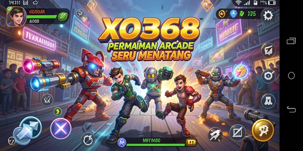 Tampilan menarik gameplay seru dalam XO368.